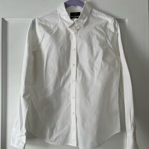J. Crew Crisp White Dress Shirt